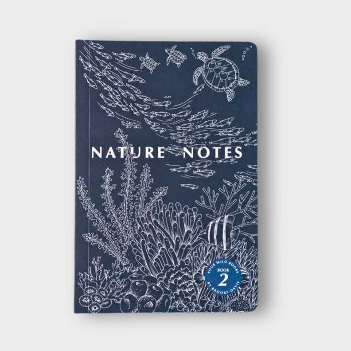 Your Wild Books - Journals & Notebooks Nature Notes 2 in Blue - Online, Australia