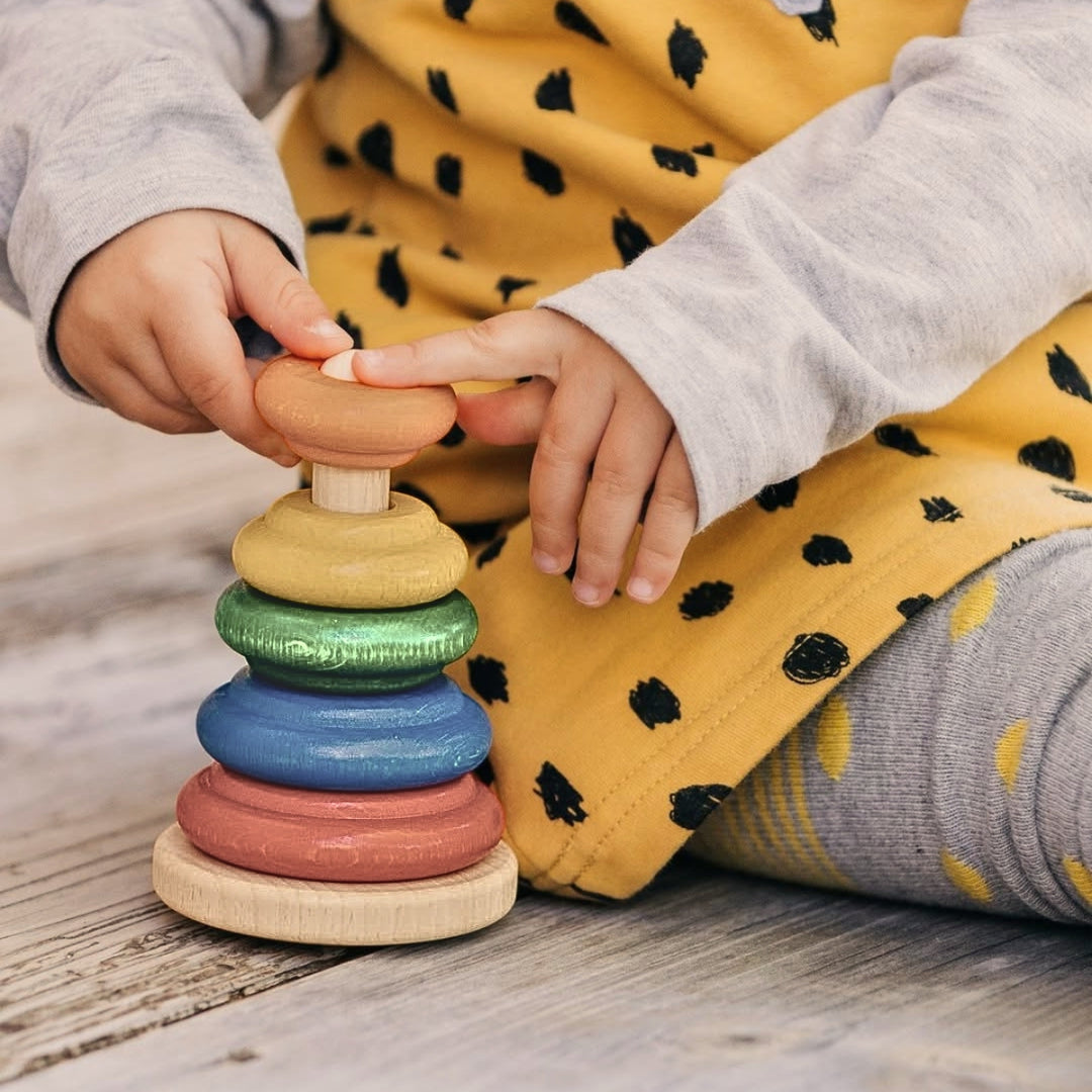 nic Bio-Range Wooden Toys for Toddlers, with plant-based dyes - Online, Australia