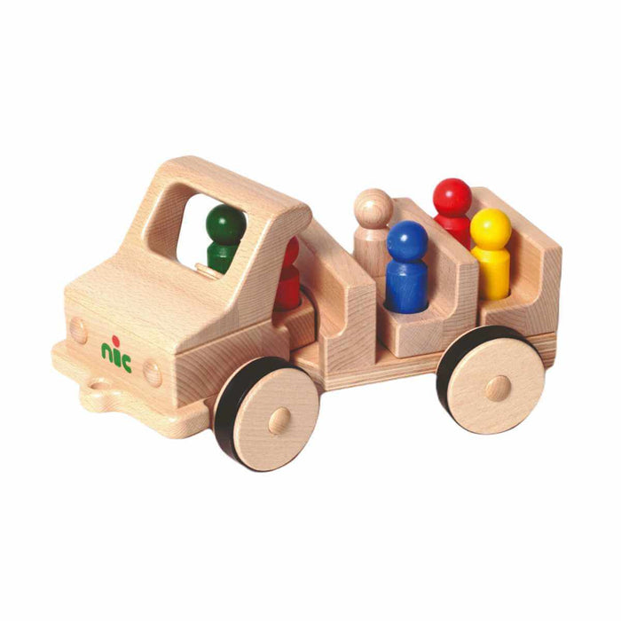 Creamobil Wooden Vehicles Bundle - nic Creamobil Basic Model Short Family Outing 6 Seater