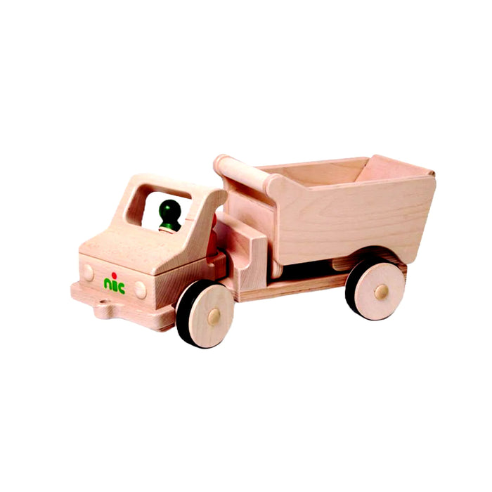 Creamobil Wooden Vehicles Bundle - nic Creamobil Basic Model Long with Tipper