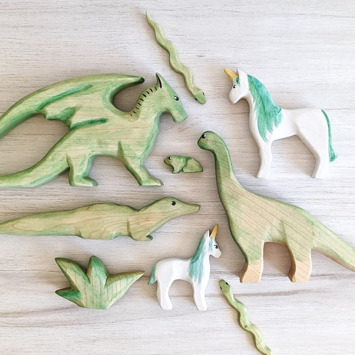 NOM Handcrafted Wooden Toys Small World Play