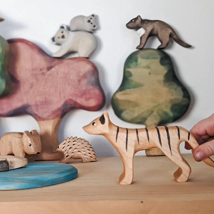 NOM Handcrafted Wooden Toys Small World Play Australia
