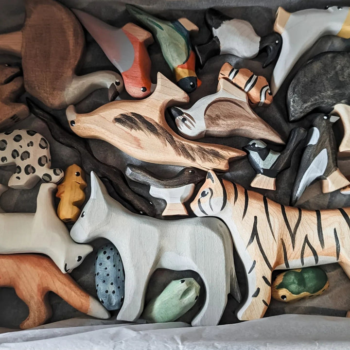 NOM Handcrafted Wooden Toys Small World Play Australia