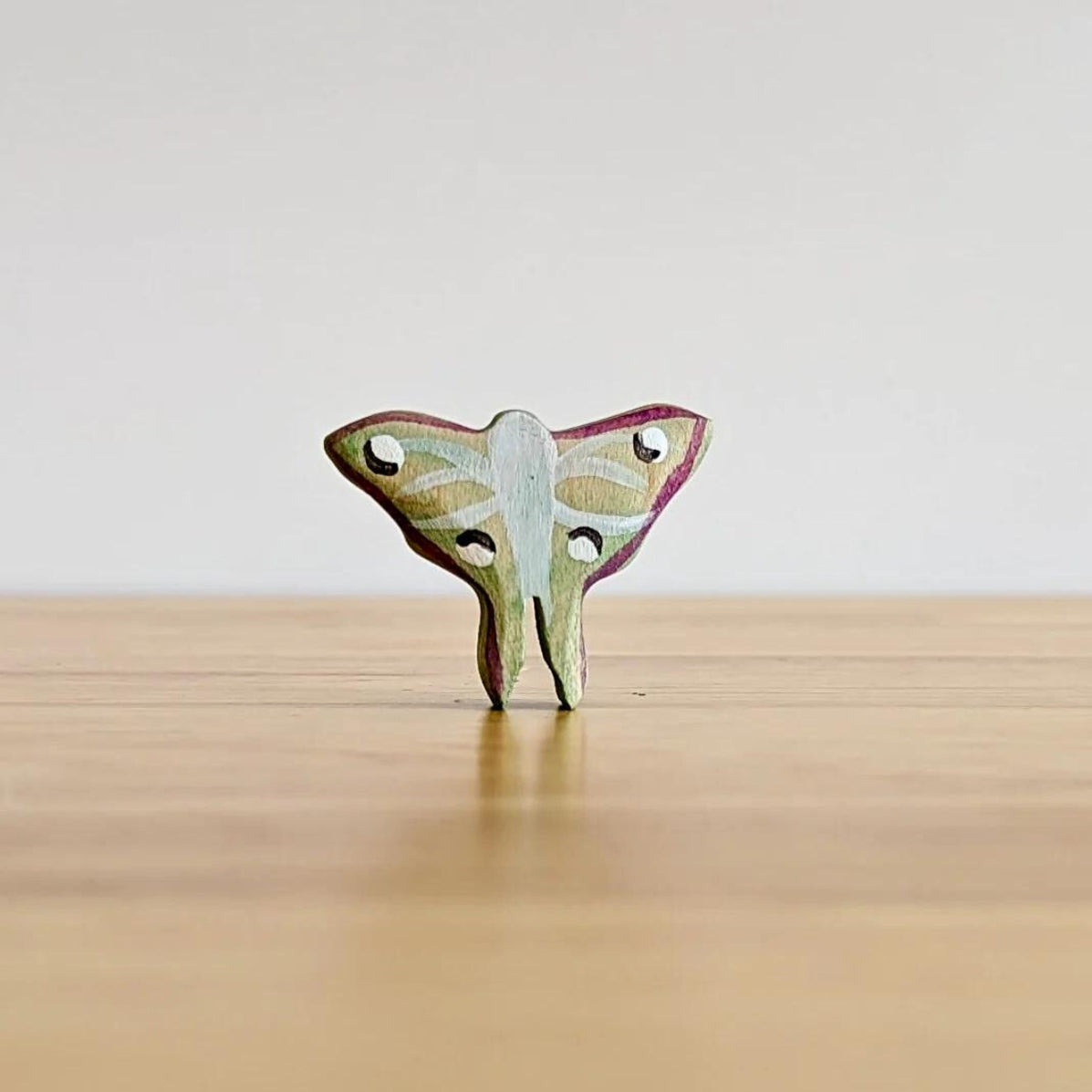 NOM Handcrafted - Lunar Moth - Oskar's Wooden Ark, Australia