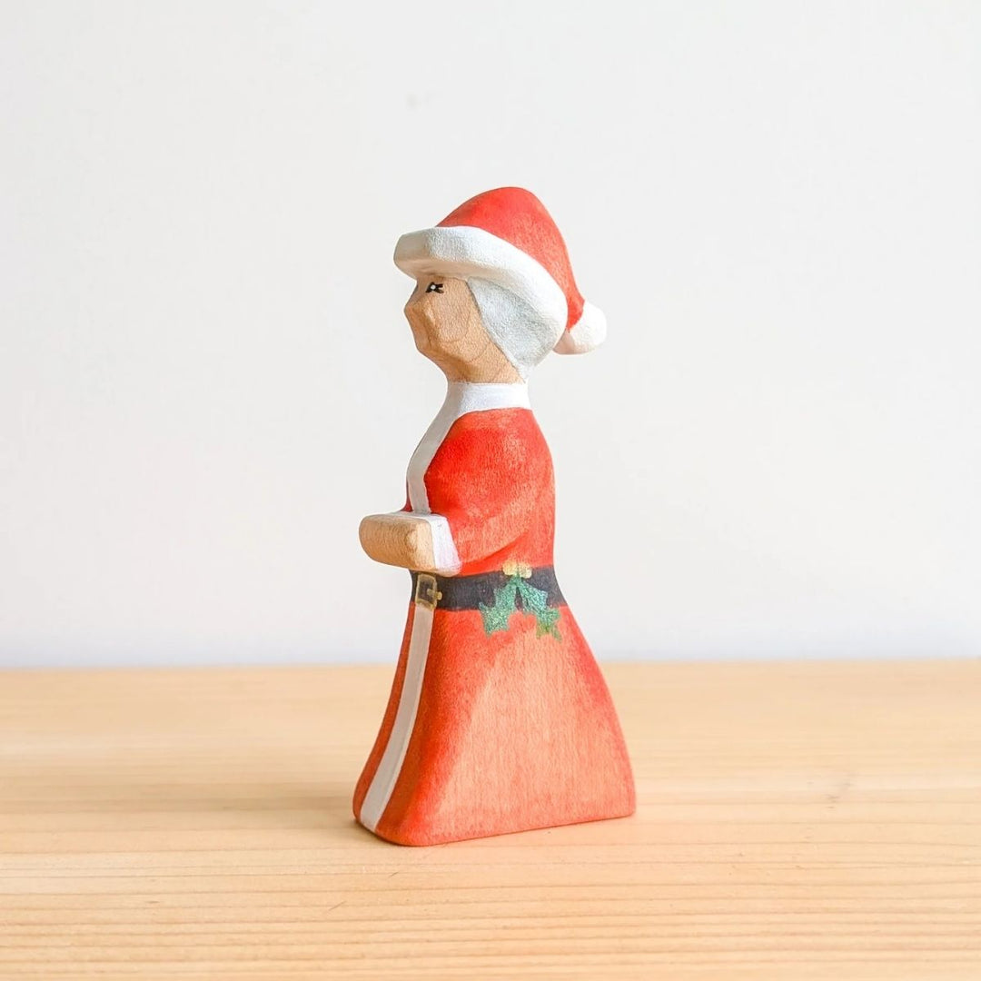 NOM Handcrafted - Mrs. Claus Christmas Wooden Toy for Open Ended Play - Online, - Australia