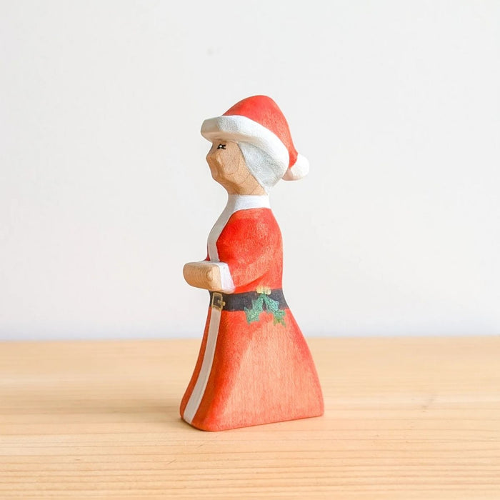 NOM Handcrafted - Mrs. Claus Christmas Wooden Toy for Open Ended Play - Online, - Australia