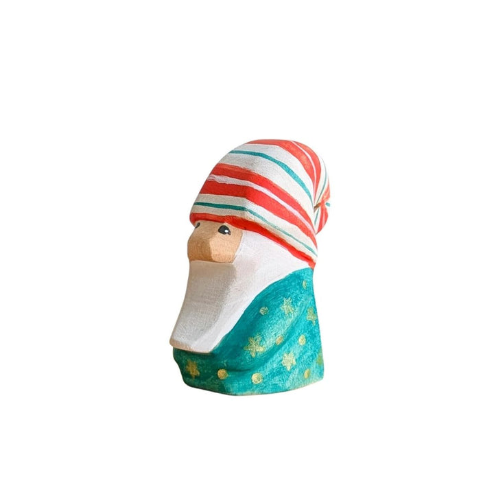 NOM Handcrafted - Peppermint Gnome Christmas Wooden Toy for Open Ended Play - Online - Australia