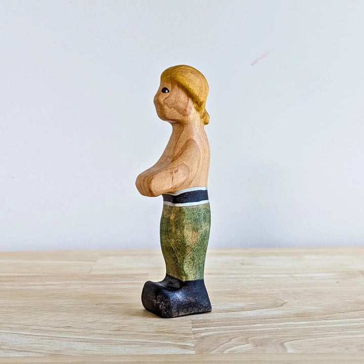 NOM Handcrafted Pirate Set Wooden Toy Figure for Small-World Play from Australia