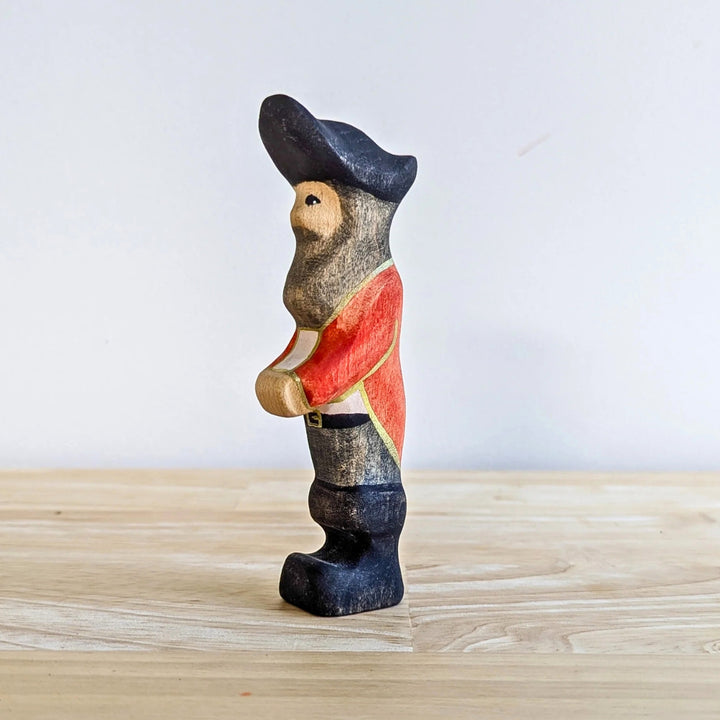 NOM Handcrafted Pirate Set Wooden Toy Figure for Small-World Play from Australia