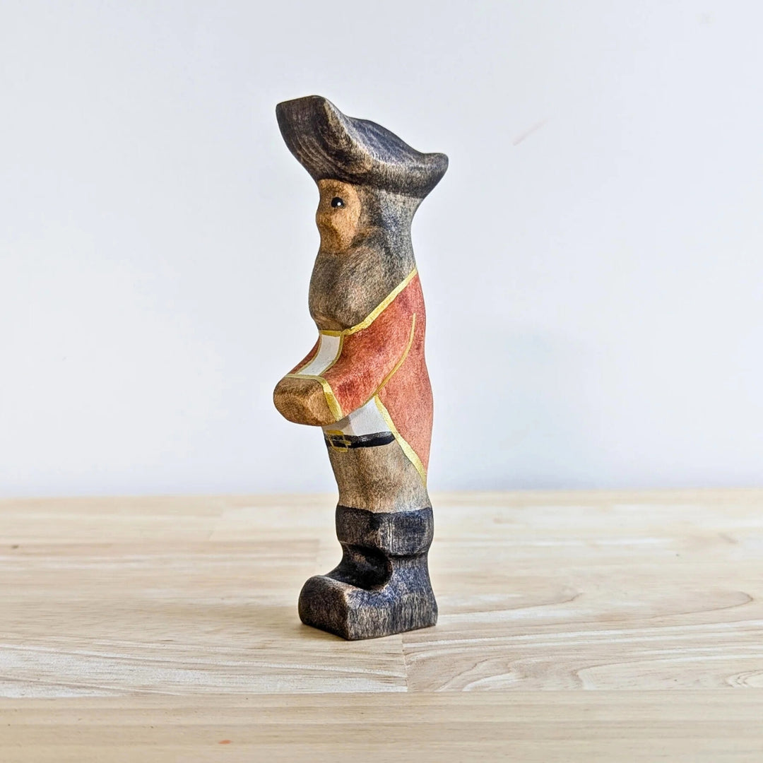 NOM Handcrafted Pirate Set Wooden Toy Figure for Small-World Play from Australia