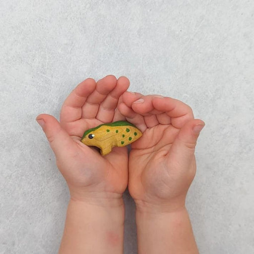 NH_AAP_20021 NOM Handcrafted - Poison Dart Frog - Yellow and Green