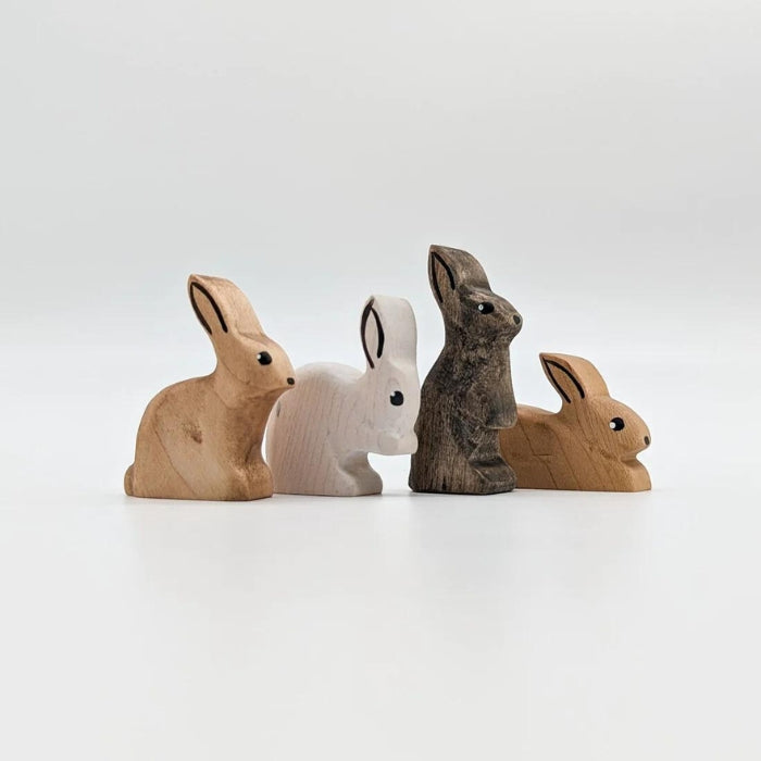 NH_WOP_100004 NOM Handcrafted Bunny Rabbit Laying