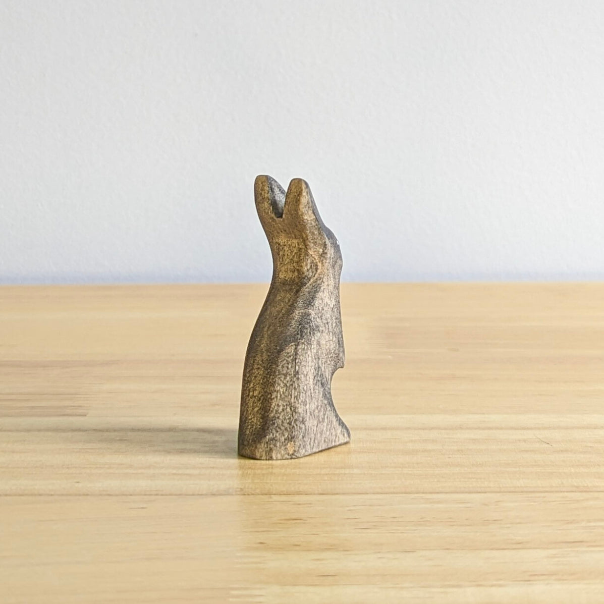 NOM Handcrafted Bunny Rabbit Standing - Oskar's Wooden Ark, Australia