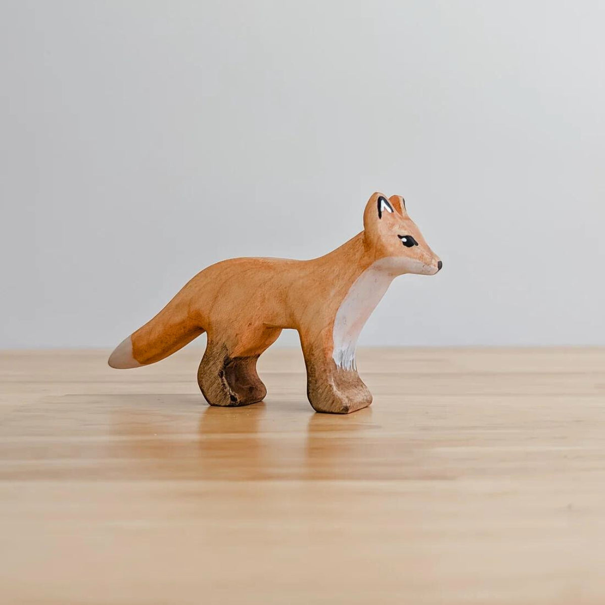 NOM Handcrafted - Red Fox - Oskar's Wooden Ark, Australia