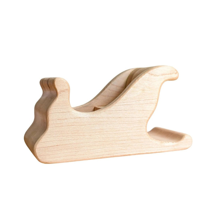 NOM Handcrafted - Santa's Sleigh Christmas Wooden Toy for Open Ended Play - Online - Australia