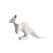 NOM Handcrafted - Snow Kangaroo - White Boomer Standing Christmas Wooden Toys for Open Ended Play - Online, - Australia