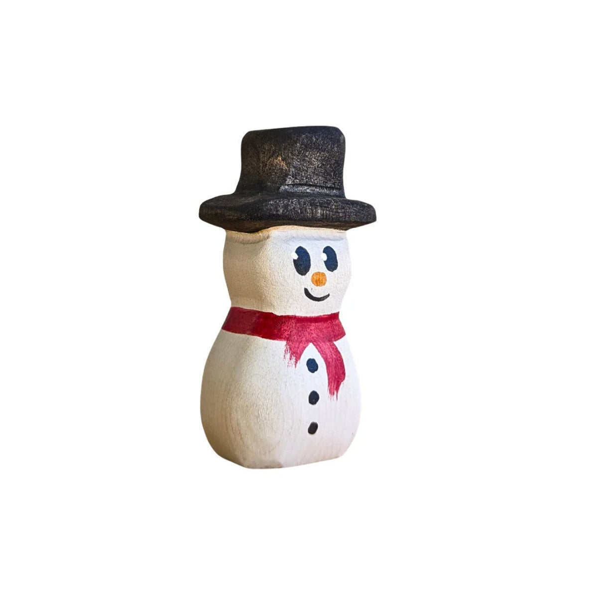 NOM Handcrafted Snowman - Oskar's Wooden Ark, Australia