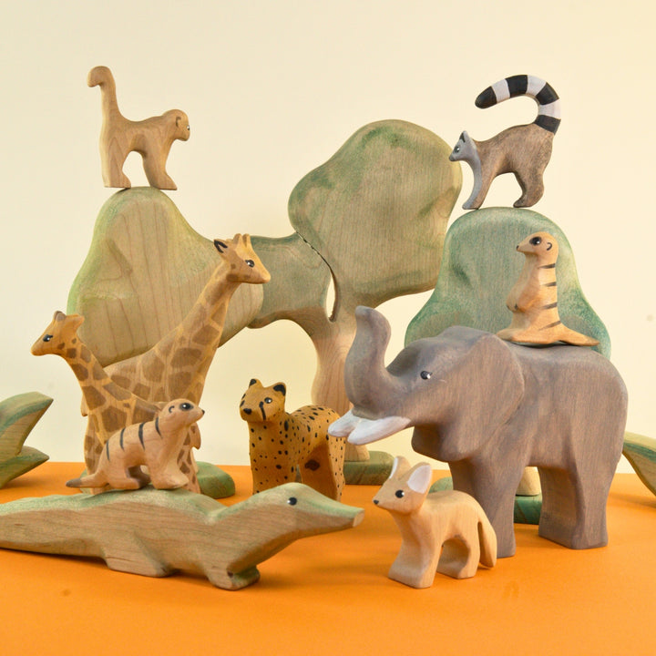 NOM Handcrafted African Animals