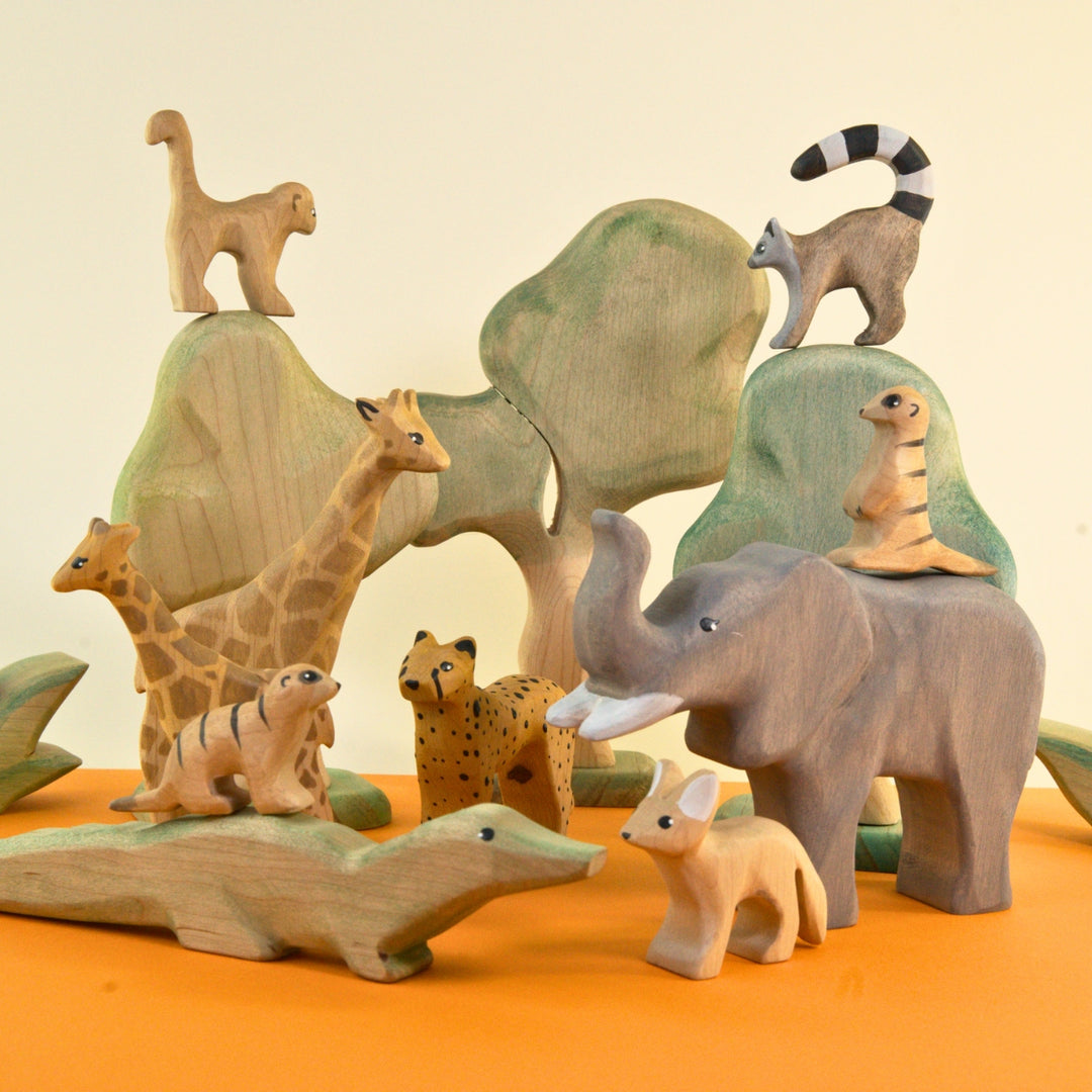 NOM Handcrafted African Animals