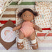 OETDLA-CAR-RP-P Olli Ella Carrie Convertible Changing Bag and Mat  - Rainbow