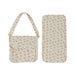 OETDLA-CAR-RP-P Olli Ella Carrie Convertible Changing Bag and Mat  - Rainbow