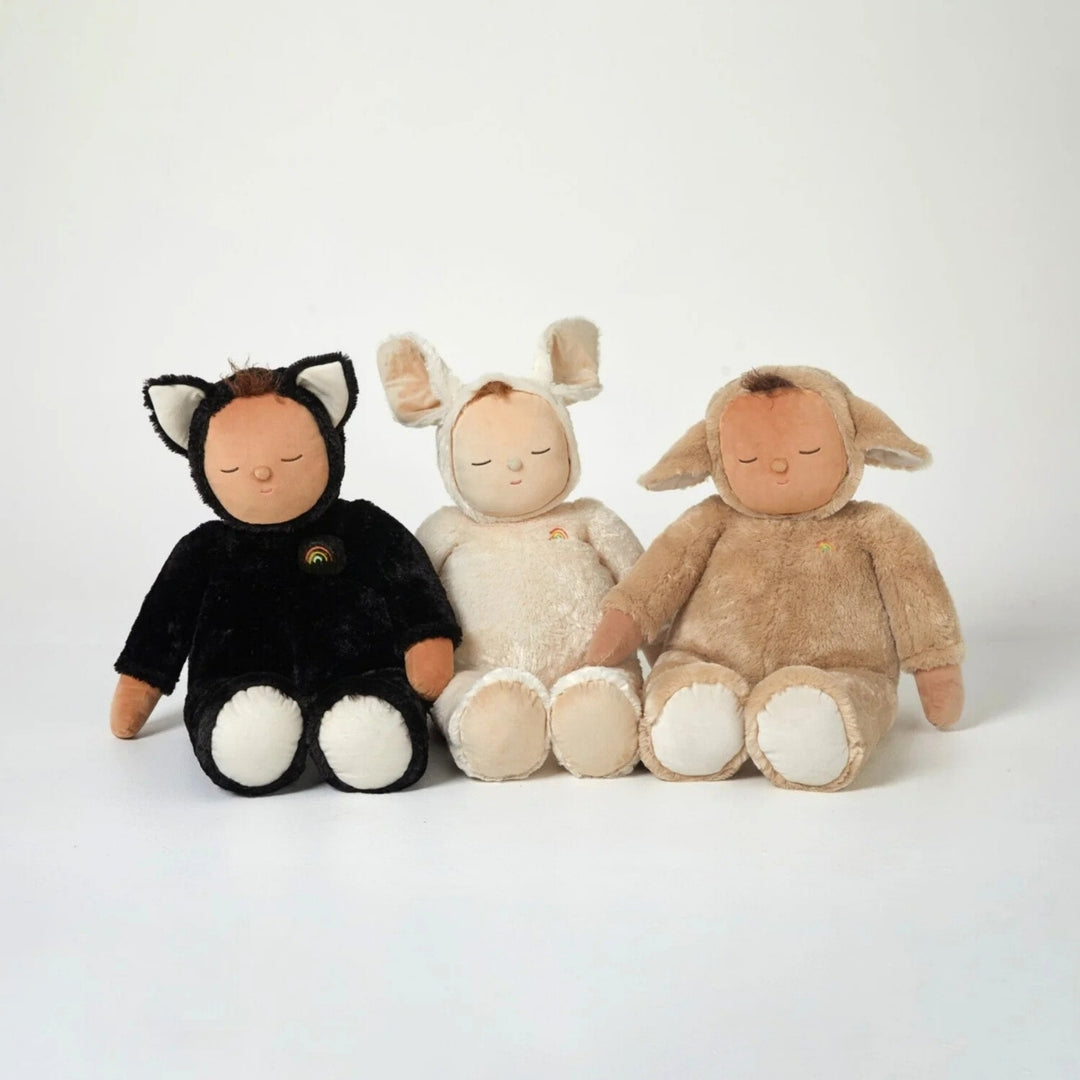 Olli Ella Cozy Dinkum Bunny Moppet - Soft Beige - Giant from Australia