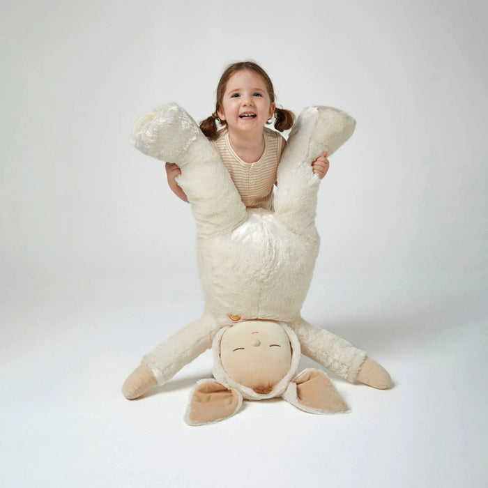 Olli Ella Cozy Dinkum Bunny Moppet - Soft Beige - Giant from Australia