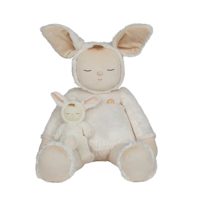 Olli Ella Cozy Dinkum Bunny Moppet - Soft Beige - Giant from Australia