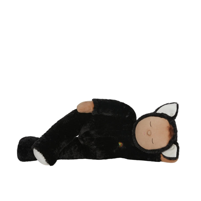 Olli Ella Cozy Dinkum Cat Nox - Black - Giant from Australia