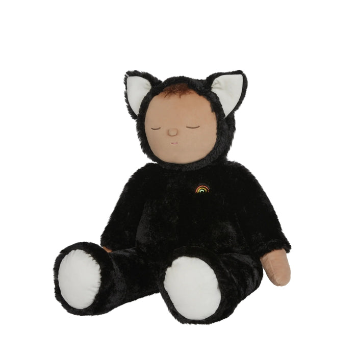 Olli Ella Cozy Dinkum Cat Nox - Black - Giant from Australia