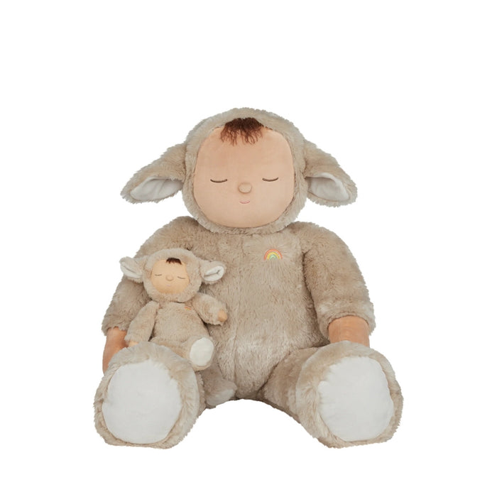 Olli Ella Cozy Dinkum Lamby Pip - Warm Gray - Giant, from Australia