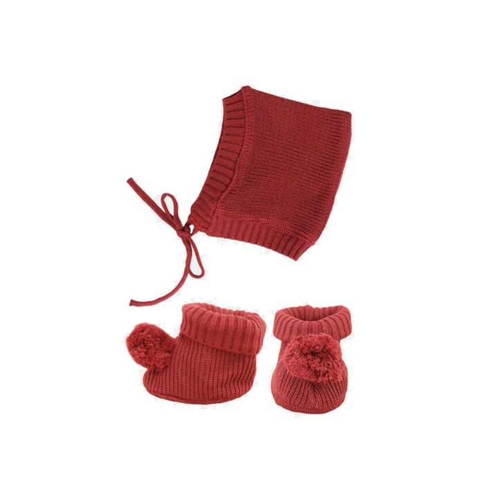 Olli Ella Dinkum Doll - Knit Set Plum