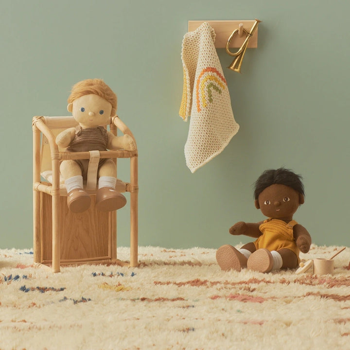 Olli Ella Dinkum Doll - Rainbow Blanket from Australia