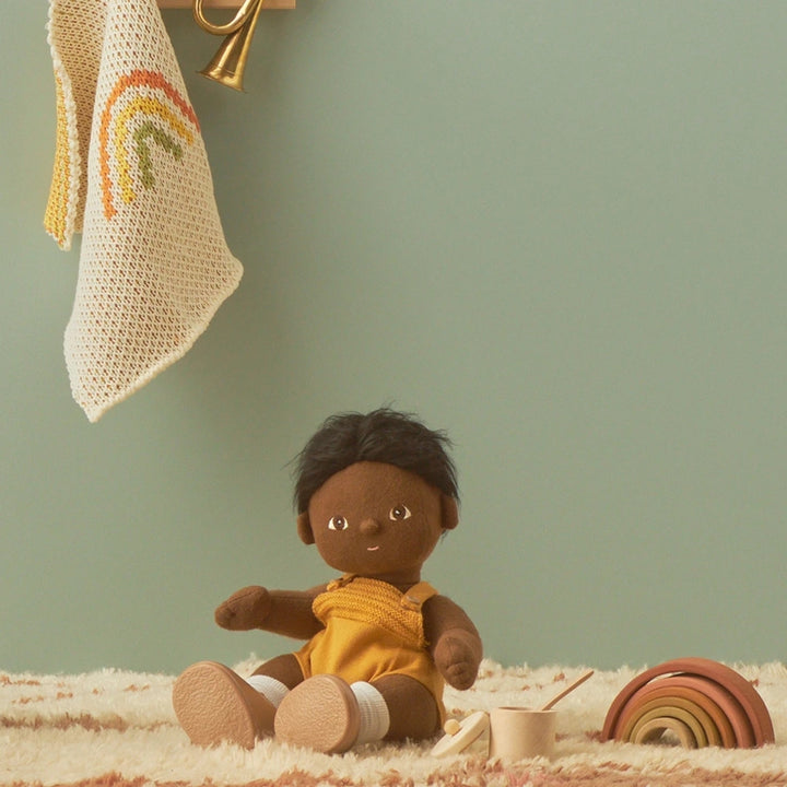 Olli Ella Dinkum Doll - Rainbow Blanket from Australia