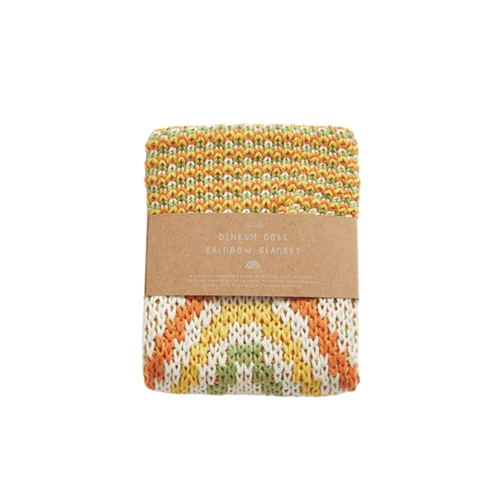 Olli Ella Dinkum Doll - Rainbow Blanket from Australia