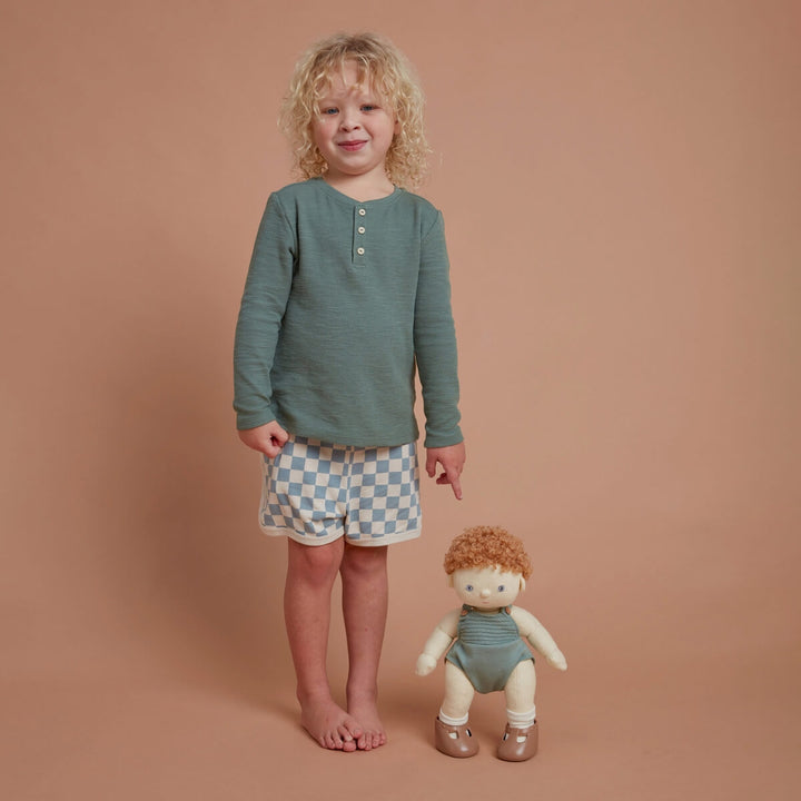 OEKTOY-DKD-PP-O Olli Ella Dinkum Dolls Pea