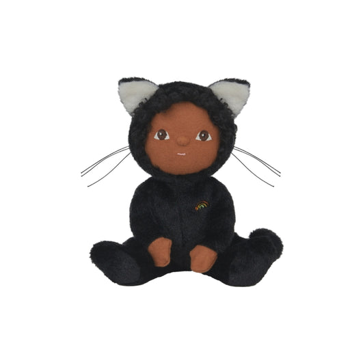 Olli Ella Dinky Dinkum Doll Carson Cat - Black - Online, Australia