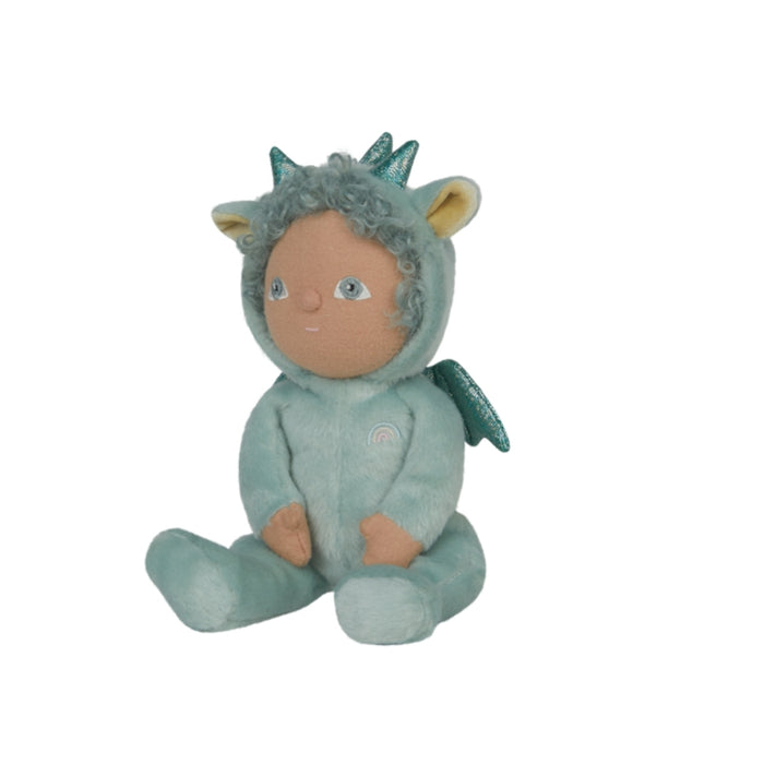 Olli Ella Dinky Dinkum Doll Dragon Dante - Green, Australia