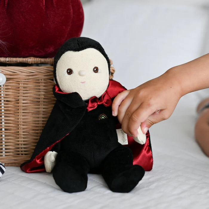 Olli Ella Dinky Dinkum Doll Vincent Vampire - Black from Australia