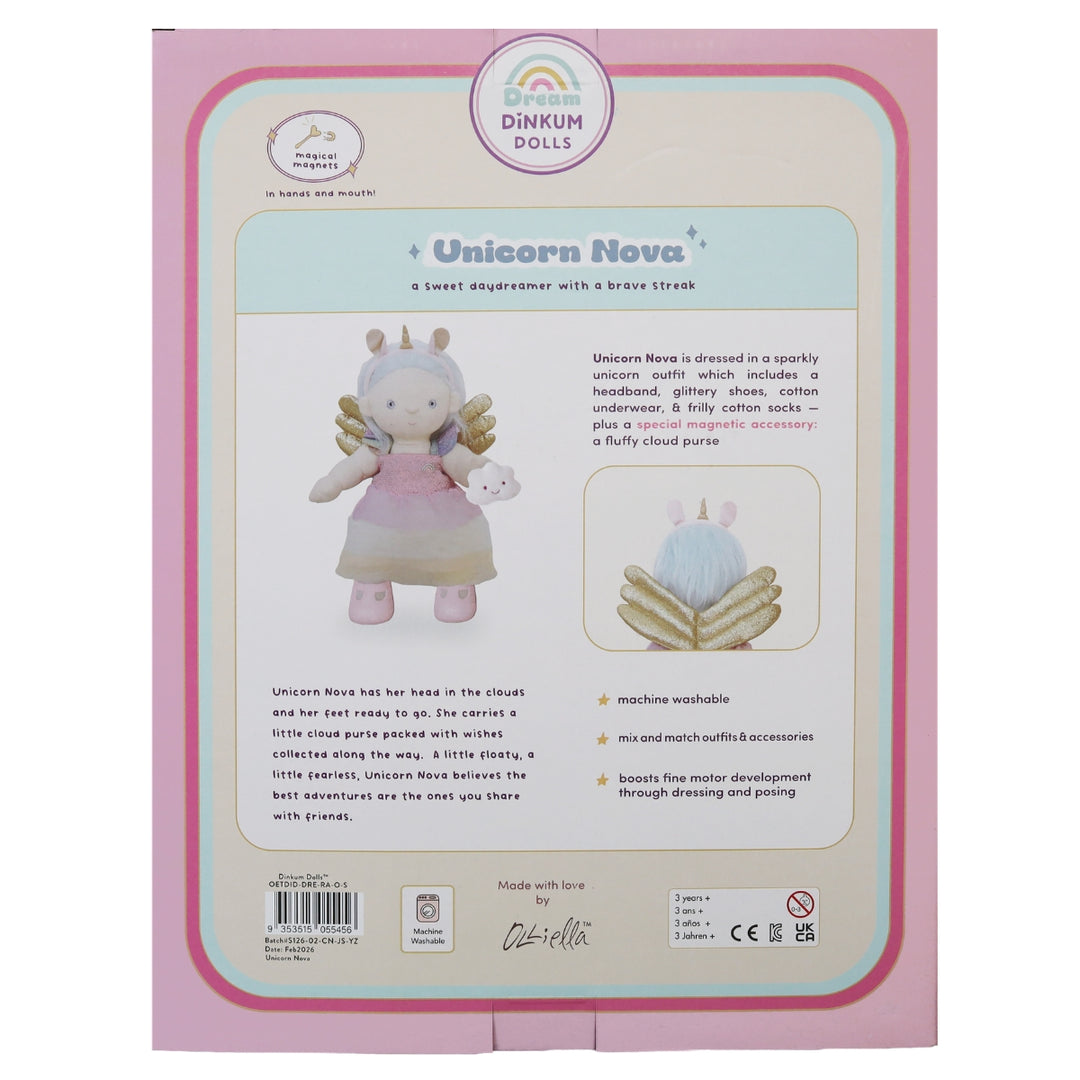 Olli Ella Dream Dinkum Doll - Unicorn Nova - Online, Australia