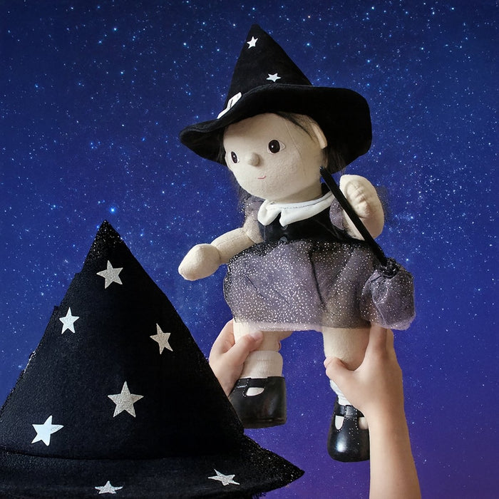 Olli Ella Dream Dinkum Doll Wendy Witch - Black, Australia