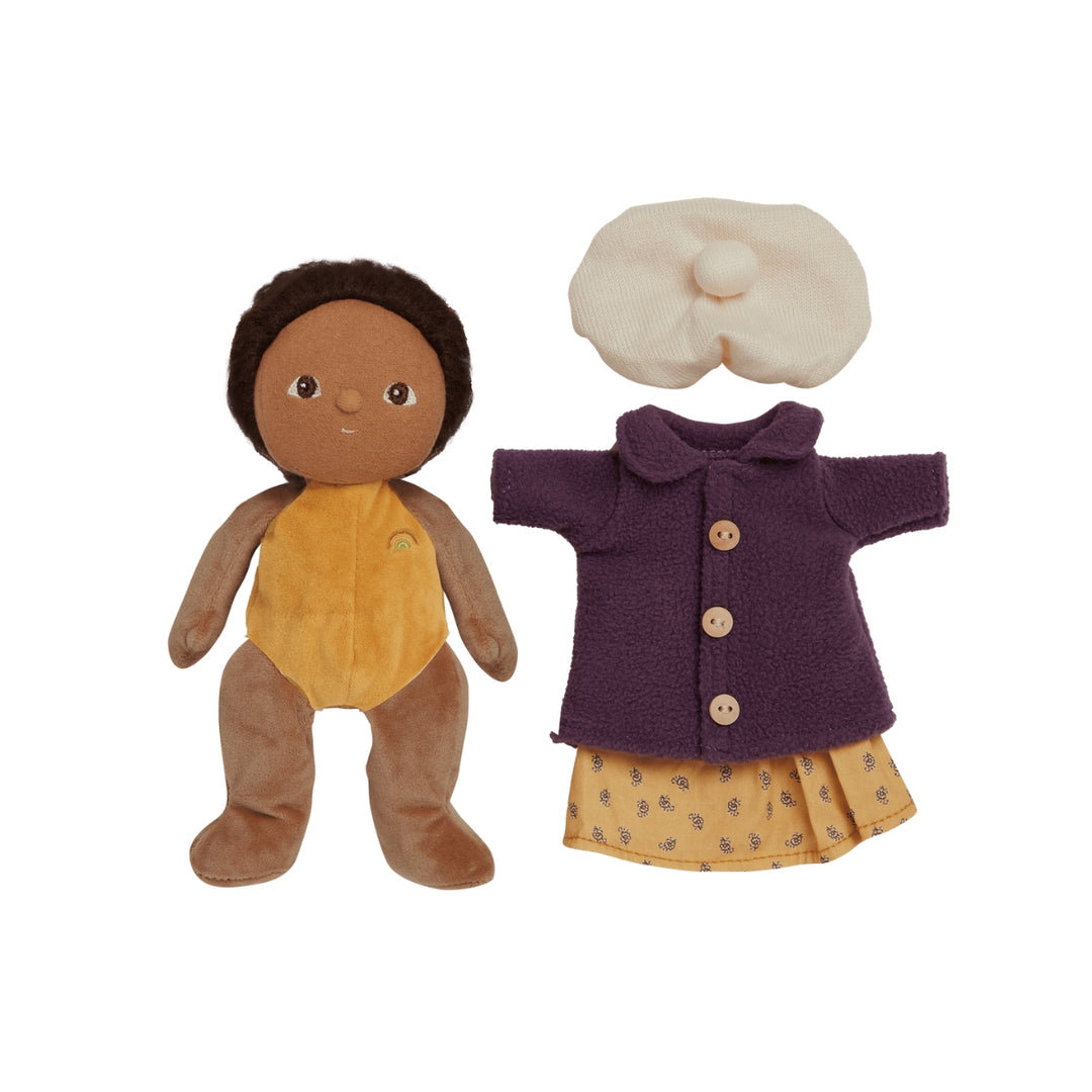 OETDDA-DRE-MU-P Olli Ella Dress Me Dinky - Lila Lavender