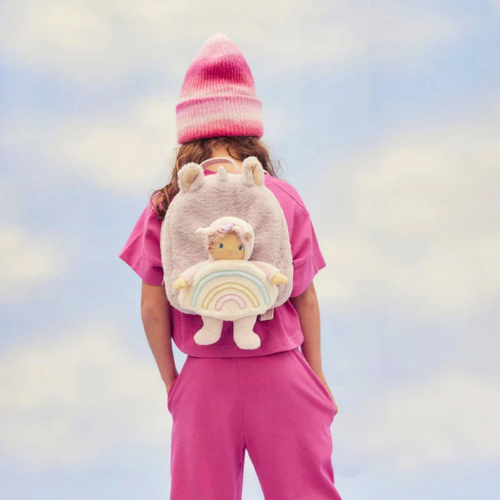 Dinkum Dolls Kid's Backpack - Hop-Along Unicorn - Lilac