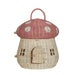 Olli Ella Pink Mushroom Dollhouse Basket Australia