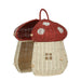 Olli Ella Mushroom Doll House Basket Red Australia