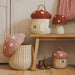 Olli Ella Mushroom Storage Basket - Pink from Australia