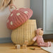 Olli Ella Mushroom Storage Basket - Pink from Australia