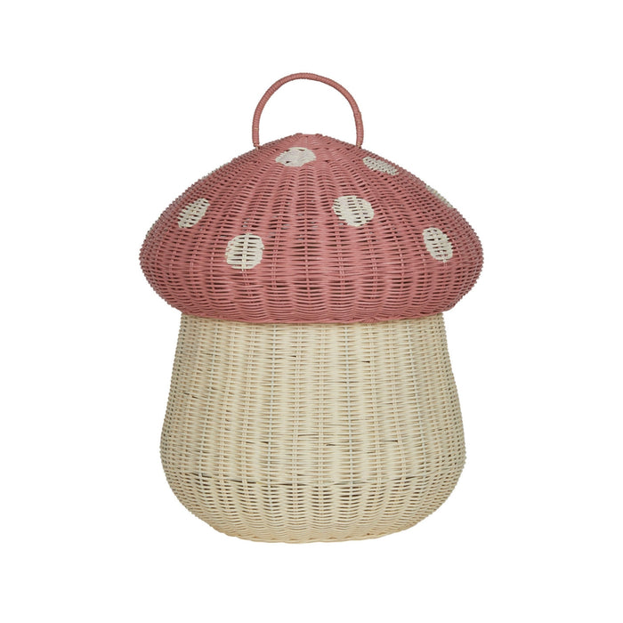 Olli Ella Mushroom Storage Basket - Pink from Australia