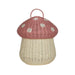 Olli Ella Mushroom Storage Basket - Pink from Australia