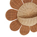 OENWDE-RAT-NA-O Olli Ella Rattan Daisy Wall Basket